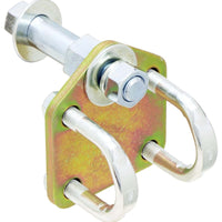 RockJock Steering Stabilizer Shock Bracket Kit Fits 1 1/4in Rods Included in CE-9701 - Fabrication