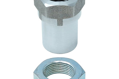 RockJock Threaded Bung With Jam Nut 1 1/4in-12 RH Thread Set - Fabrication