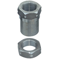 RockJock Threaded Bung With Jam Nut 1in-14 LH Thread Set - Fabrication