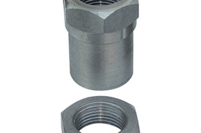 RockJock Threaded Bung With Jam Nut 1in-14 RH Thread Set - Fabrication