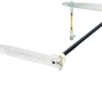 RockJock TJ/LJ Antirock Sway Bar Kit Front Bolt-On Aluminum Arms - Suspension