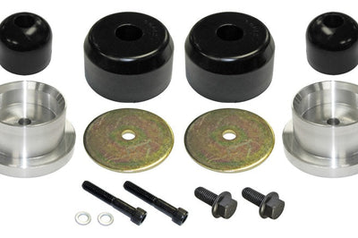 RockJock TJ/LJ Bump Stop Kit Rear w/ Polyurethane Stops Aluminum Spacers Hardware - Suspension