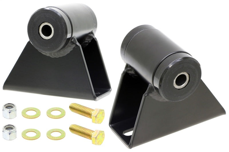 RockJock TJ/LJ/YJ 4.0L Only Heavy Duty Motor Mount Kit 1in Raised w/ Hardware - Engine Components