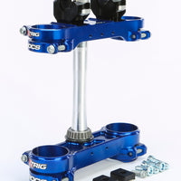 Xtrig Rocs Tech Clamp Set Black Husky 22mm - Red - Offroad Collection