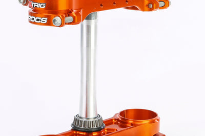 XTRIG Rocs Tech Clamp Set Orange Ktm 14mm
