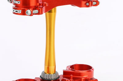 XTRIG Rocs Tech Clamp Set Red Honda 20mm