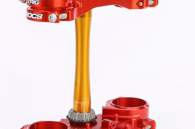 XTRIG Rocs Tech Clamp Set Red Honda 22mm