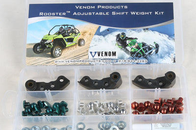 Venom Products Rooster Weights Arctic 60-80g 3pk - Snowmobile Collection