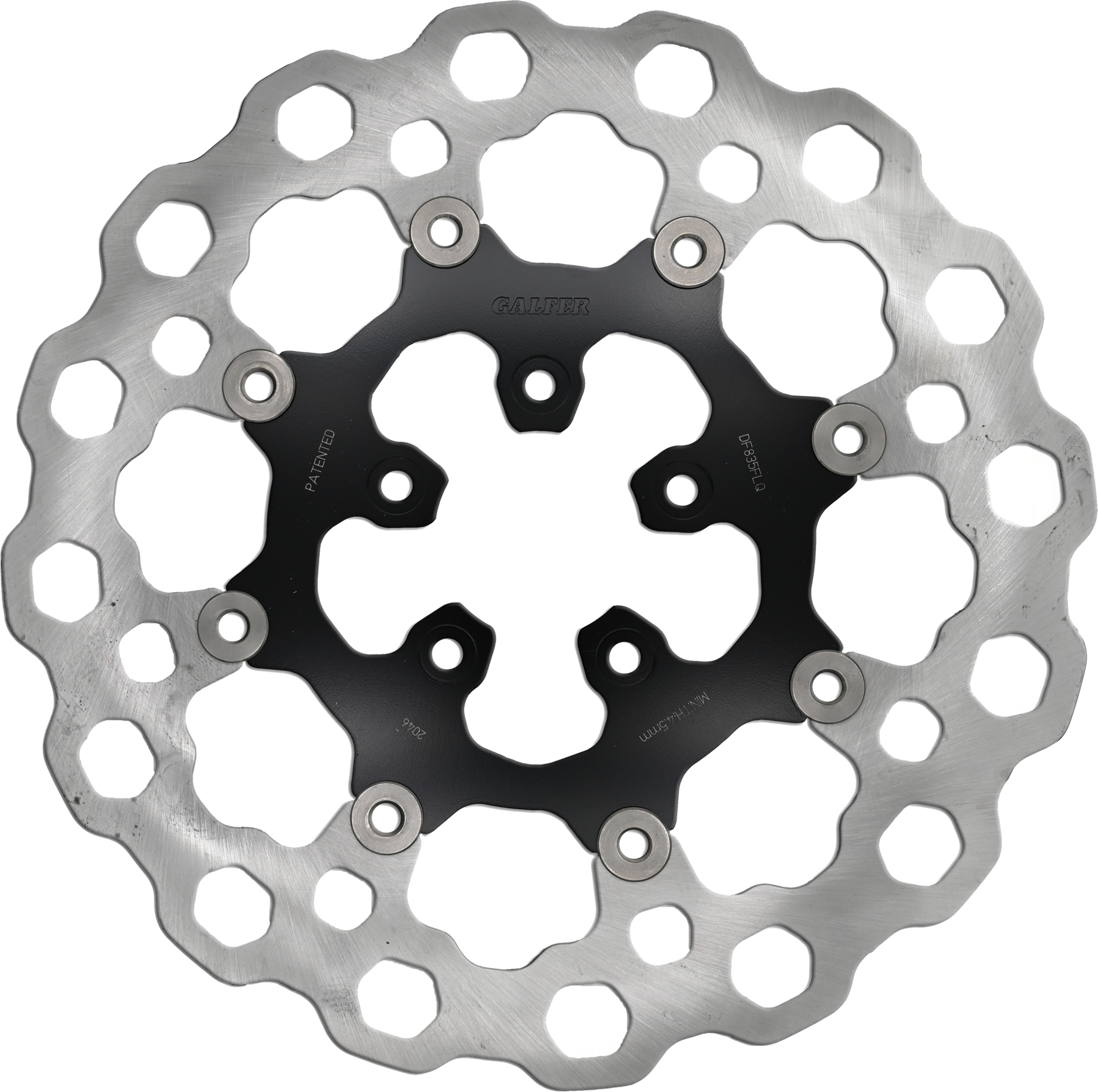 Galfer Rotor 12.5’’ Floating Cubiq Fr Black - Harddrive Products