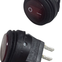Open Trail Round Rocker Switch - Street Collection