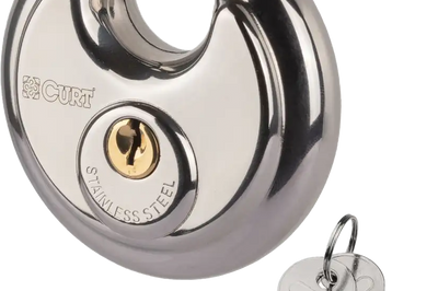 Curt Round Steel Padlock - Watercraft Collection