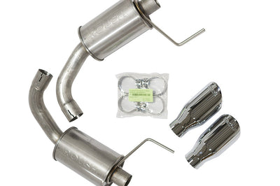 Roush ROUSH 2015-2017 Ford Mustang 5.0L V8 Exhaust Kit w/ Round Tips - Mufflers &