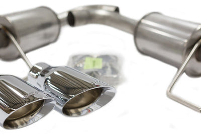 Roush ROUSH 2015-2019 Ford Mustang 3.7L/2.3L V6/I4 Exhaust Kit w/ Round Tips - Mufflers &