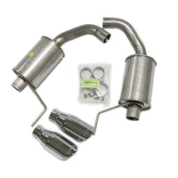 Roush ROUSH 2015-2019 Ford Mustang 3.7L/2.3L V6/I4 Exhaust Kit w/ Round Tips - Mufflers &