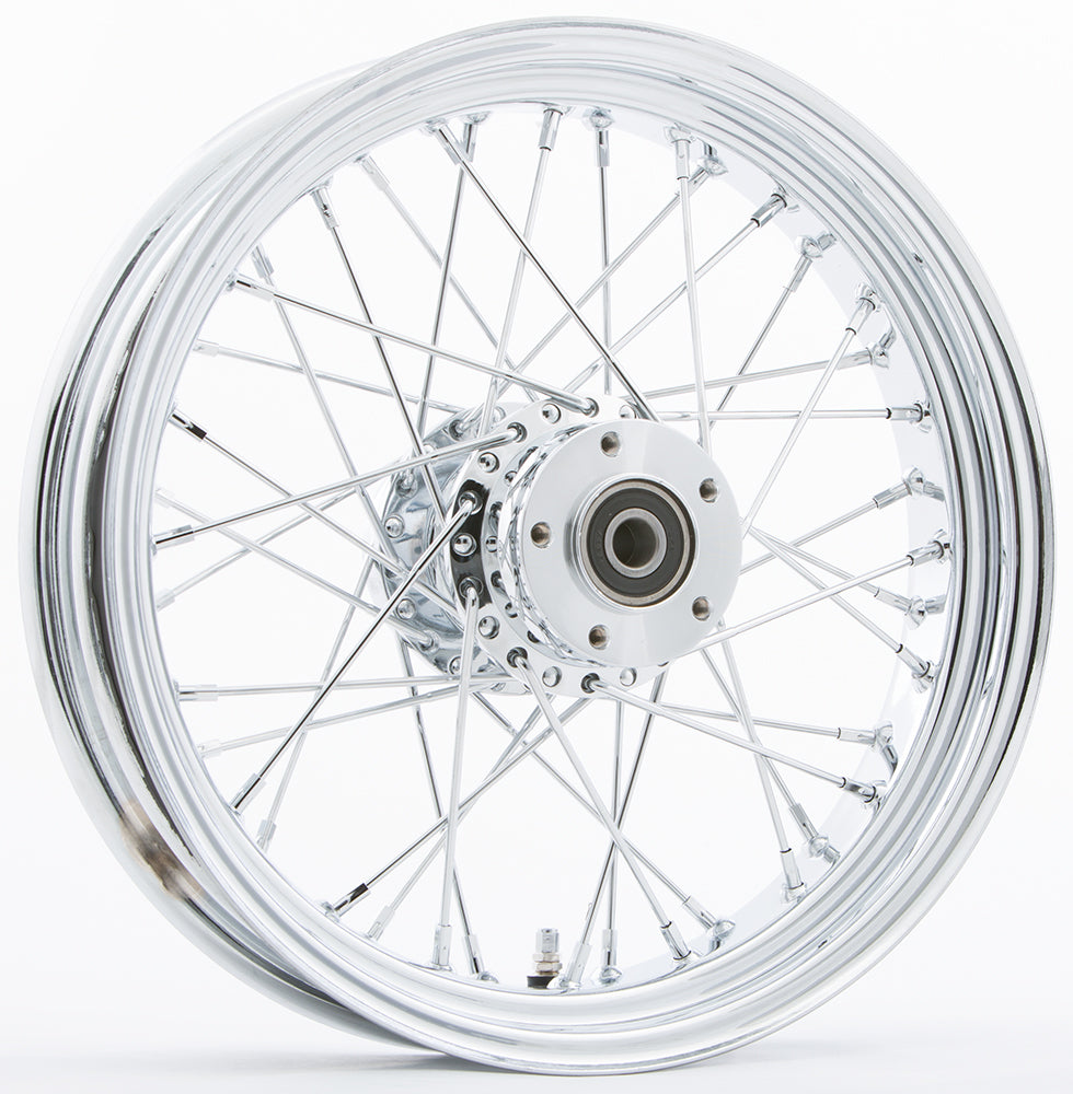 Harddrive Rr 40-spk Chrome 18x3.5 Bt/xl-hub 1’’ Axl 00 Ltr - Tires & Wheels