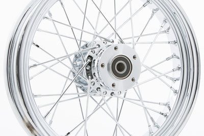 Harddrive Rr 40-spk Chrome 18x3.5 Bt/xl-hub 1’’ Axl 00 Ltr - Tires & Wheels