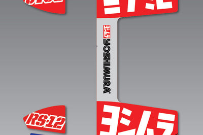 YOSHIMURA Rs 12 Muffler Decal Set