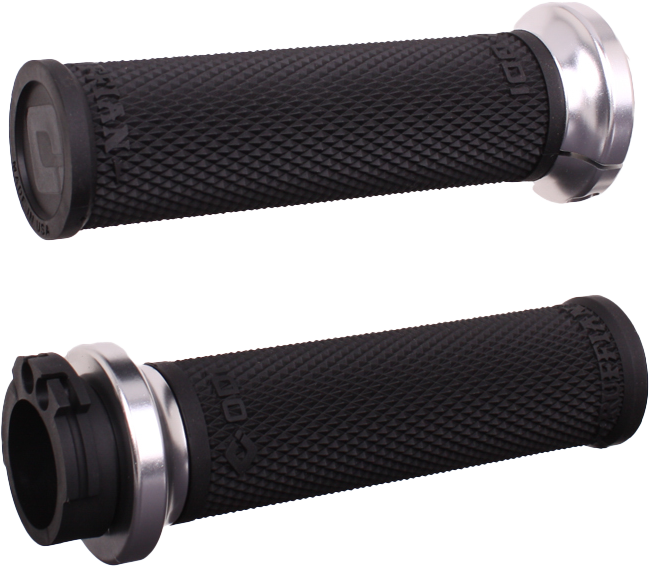 ODI Rufian Grips Cable 1’’ Black/Silver