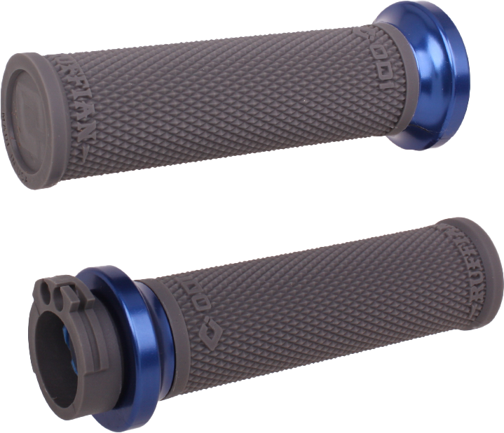 ODI Rufian Grips Cable 1’’ Graphite/Blue