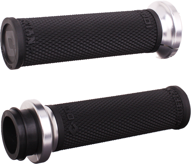 ODI Rufian Grips Tbw 1’’ Black/Silver