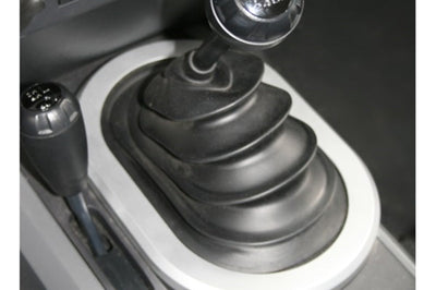 Rugged Ridge 07-10 Jeep Wrangler JK w/ Manual Transmission Silver Shifter Bezel Trim - Lights