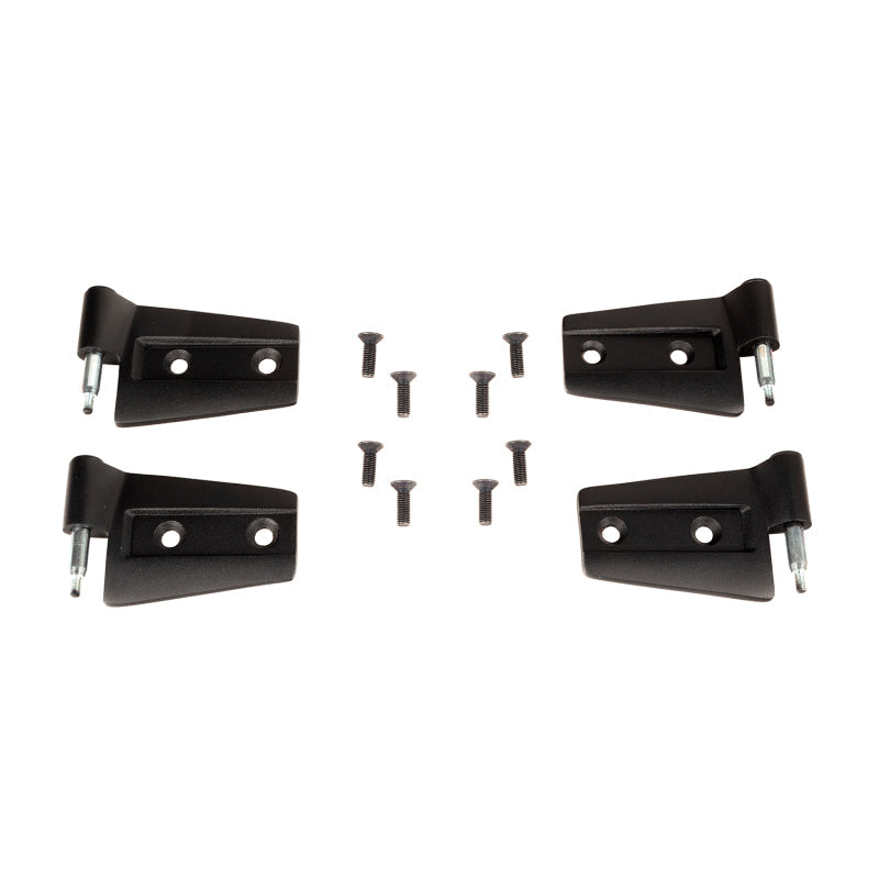 Rugged Ridge 07-18 Jeep Wrangler JK 2-Door Door Hinge Kit - Engine Components