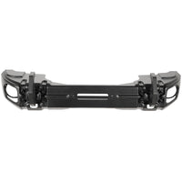 Rugged Ridge 07-18 Jeep Wrangler JK Arcus Front Bumper Set w/Tray & Hooks - Bumpers Grilles Guards
