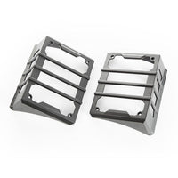 Rugged Ridge 07-18 Jeep Wrangler JK Black Elite Tail Light Guards - Lights