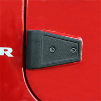 Rugged Ridge 07-18 Jeep Wrangler Textured Black Door Hinge Cover Kit - Engine Components