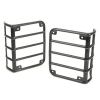 Rugged Ridge 07-18 Jeep Wrangler Textured Black Tail Light Euro Guards - Lights