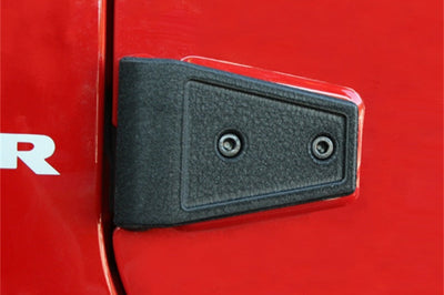 Rugged Ridge 07-18 Jeep Wrangler Unlimited JK Black Door Hinge Cover Kit - Engine Components
