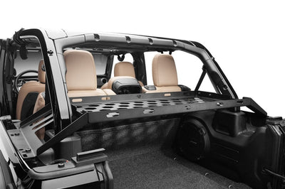 Rugged Ridge 07-21 Wrangler JK/JL 4-Door Interior Storage Rack - Lights