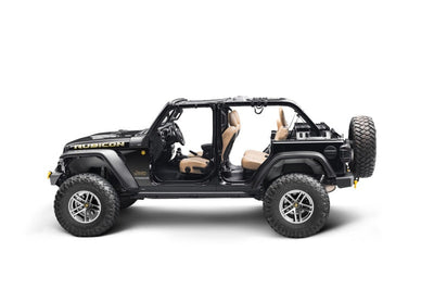 Rugged Ridge 07-21 Wrangler JK/JL 4-Door Interior Storage Rack - Lights