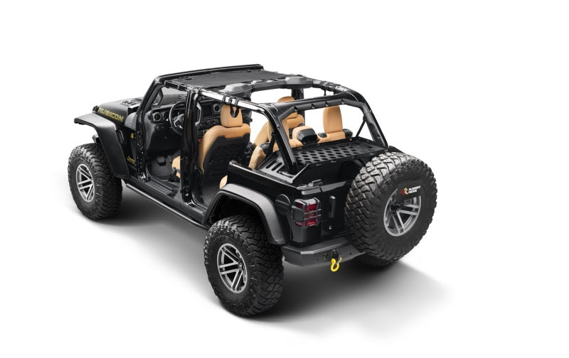 Rugged Ridge 07-21 Wrangler JK/JL 4-Door Interior Storage Rack - Lights