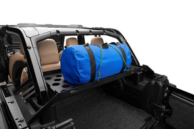 Rugged Ridge 07-21 Wrangler JK/JL 4-Door Interior Storage Rack - Lights