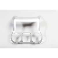 Rugged Ridge 11-18 Jeep Wrangler JK Brushed Silver Center Radio Console - Lights