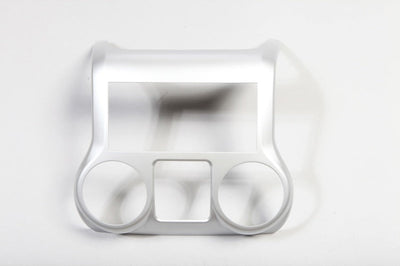 Rugged Ridge 11-18 Jeep Wrangler JK Brushed Silver Center Radio Console - Lights