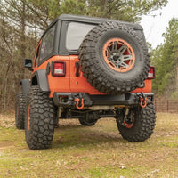 Rugged Ridge 18-20 Jeep Wrangler JL Arcus Rear Bumper - Bumpers Grilles & Guards