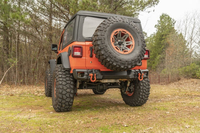 Rugged Ridge 18-20 Jeep Wrangler JL Arcus Rear Bumper - Bumpers Grilles & Guards