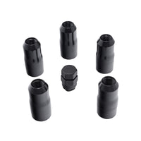 Rugged Ridge 18-20 Jeep Wrangler JL/JLU Black M14-1.5 Wheel Lock Nut Set w/Key - and Tire Accessories