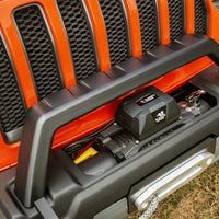 Rugged Ridge 18-21 Jeep Wrangler/Gladiator (JL/JT) Venator Modular Bumper - Black - Bumpers Grilles & Guards