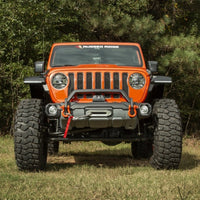 Rugged Ridge 18-21 Jeep Wrangler/Gladiator (JL/JT) Venator Modular Bumper - Black - Bumpers Grilles & Guards