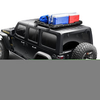 Rugged Ridge 18 21 Wrangler JL/Gladiator Roof Rack w/ Basket HT Roofs & Accessories