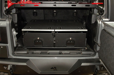 Rugged Ridge 18-22 Jeep Wrangler JL Cargo Storage Drawers - Lights