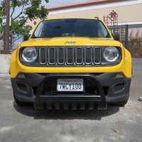 Rugged Ridge 2.5in Bull Bar Black 15-18 Jeep Renegade - Bumpers Grilles & Guards