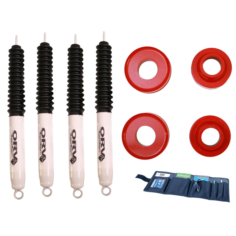Rugged Ridge 2-In Coil Spacer Kit Shocks 99-04 Grand Cherokee - Suspension