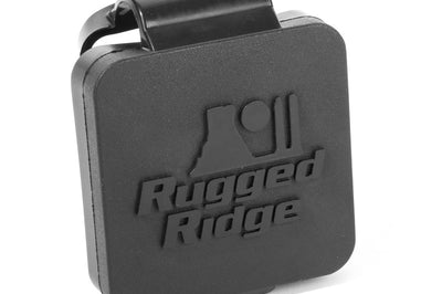 Rugged Ridge 2 Inch Hitch Plug Logo - Winches & Hitches