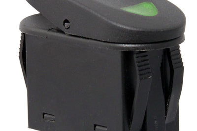 Rugged Ridge 2-Position Rocker Switch Green - Programmers & Chips