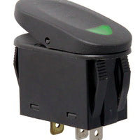 Rugged Ridge 2-Position Rocker Switch Green - Programmers & Chips