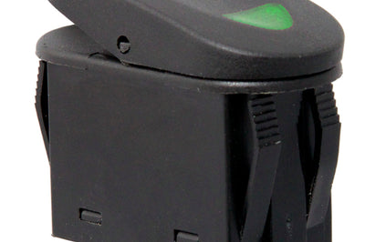Rugged Ridge 2-Position Rocker Switch Green - Programmers & Chips